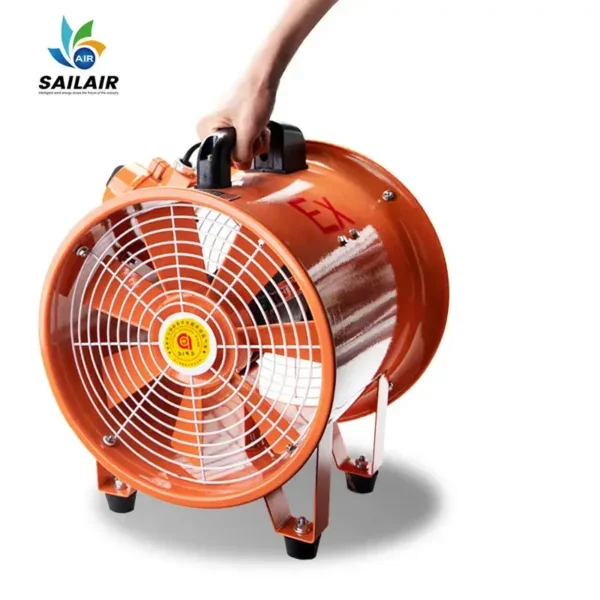 Electric Industrial Centrifuge Ventilator, 300mm, Aluminum - view 2
