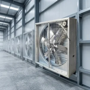 Electric Industrial Exhaust Fan, Cast, 500mm/800mm
