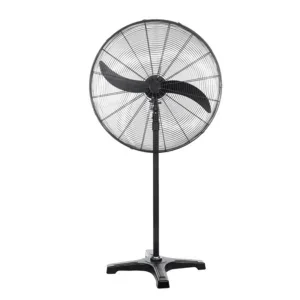 Electric Industrial Floor Fan, HSS, Customizable, Metal
