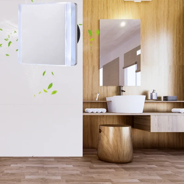 Electric Kitchen Exhaust Fan, Stainless, Steel, IPX4, 90m/h - view 3