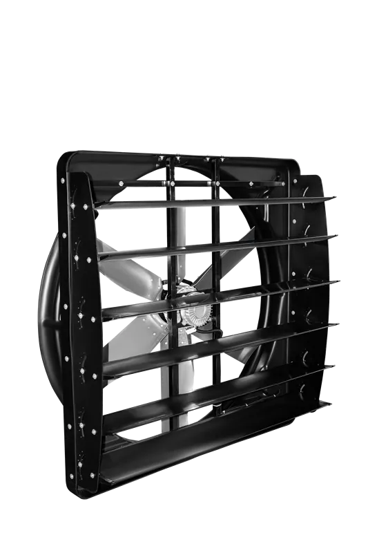 Electric Louvered Ventilation Fan, 72-Inch, 380-480v - view 4