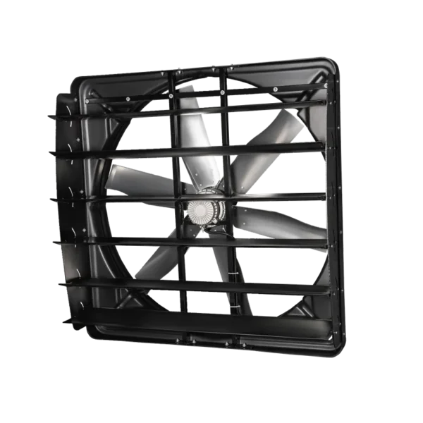 Electric Louvered Ventilation Fan, 72-Inch, 380-480v - view 5
