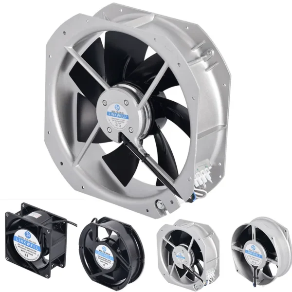 Electric Motor, 230V, Axial - view 2