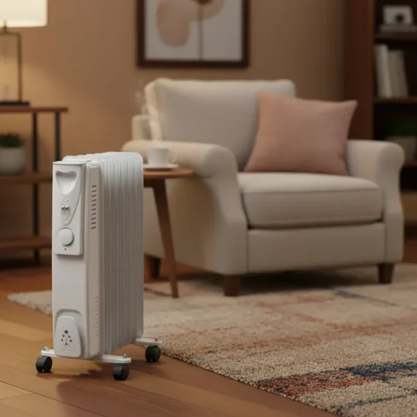 Electric Oil Heater, 5-13, Portable, 1000W-2500W, 500-599