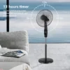 Electric Oscillating Fan, Plastic, 50W - view 2