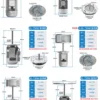Electric Oven Fan, KL-750w/1400r/min, Metal - view 3