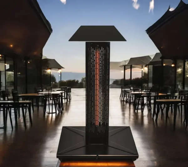 Electric Patio Heater, 1500W, 1500 W, Metal - view 3