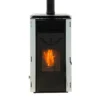 Electric Pellet Stove, 11kW, CARBON STEEL, KP0801A - view 4