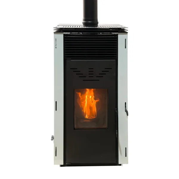 Electric Pellet Stove, 11kW, CARBON STEEL, KP0801A - view 4
