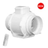 Electric Plastic Axial Blower, 3-12inch, 110-240 v