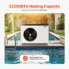 Electric Pool Heat Pump, 22250, BTU - view 2