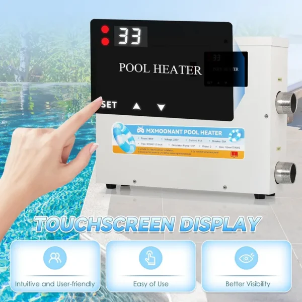 Electric Pool Heater, 11KW, 220V - view 5