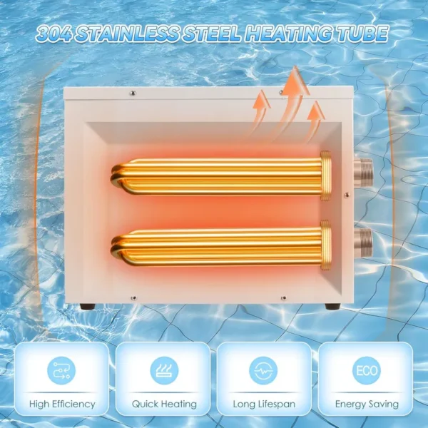 Electric Pool Heater, 11KW, 220V - view 6
