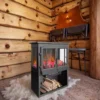 Electric Portable Fireplace, 2000W, Plastic - view 2