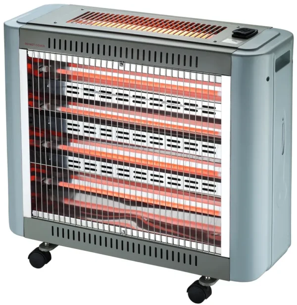 Electric Quartz Heater, APG, Plastic - view 2