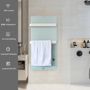 Electric Radiator, 600W, Glass