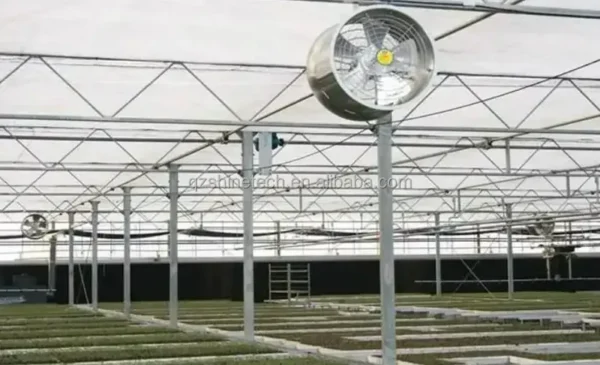 Electric Roof Axial Fan, Stainless, Steel, 500mm, 250W - view 2