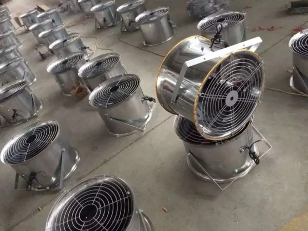 Electric Roof Axial Fan, Stainless, Steel, 500mm, 250W - view 4