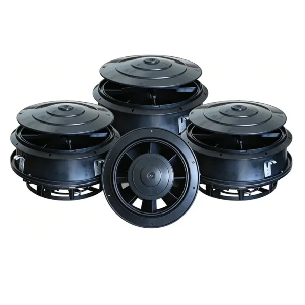 Electric Roof Exhaust Fan, Axial, 380 V - view 3