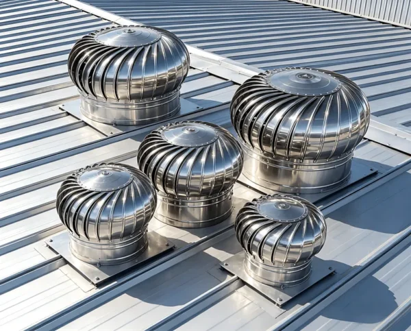 Electric Roof Exhaust Fan, Stainless, Steel - view 2