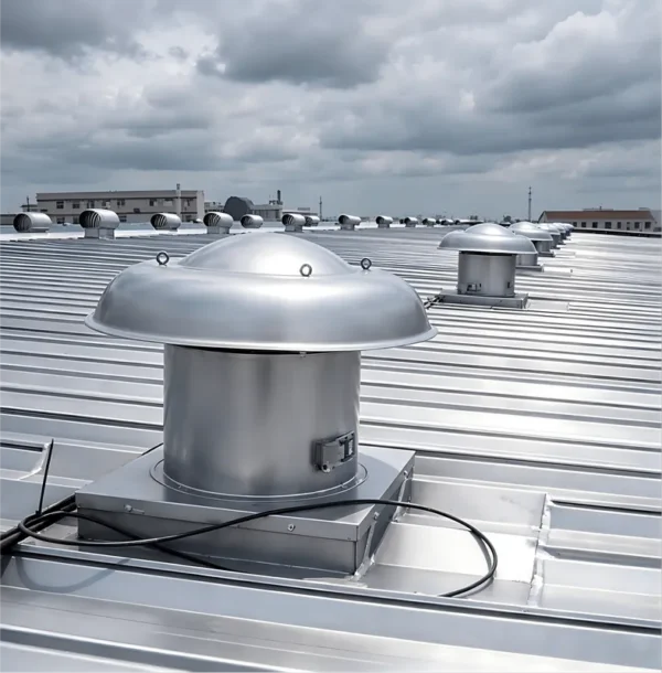 Electric Roof Exhaust Fan, Stainless, Steel - view 6