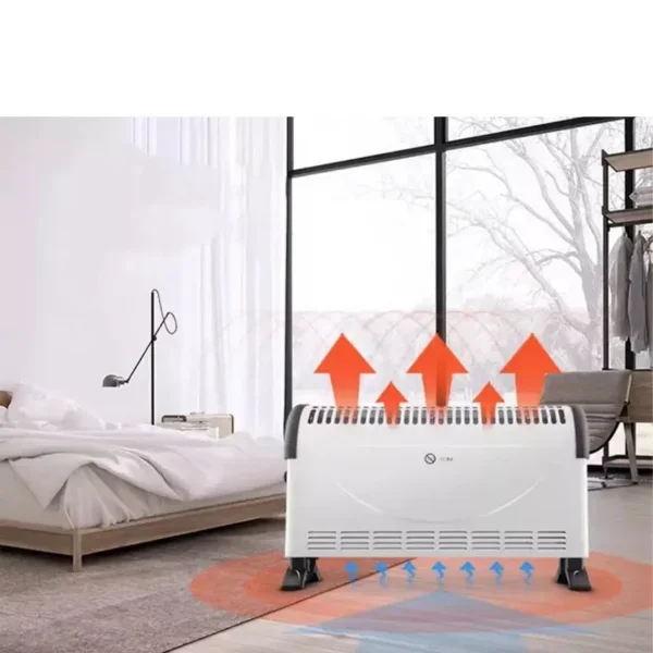 Electric Room Heater, Portable, 750W/1250W/2000W - view 3
