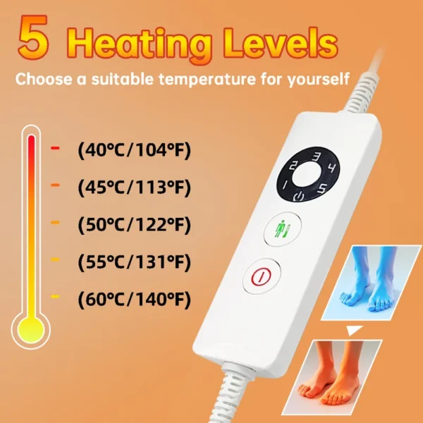 Electric Smart Feet Heater, PL-8803, 220V - view 4