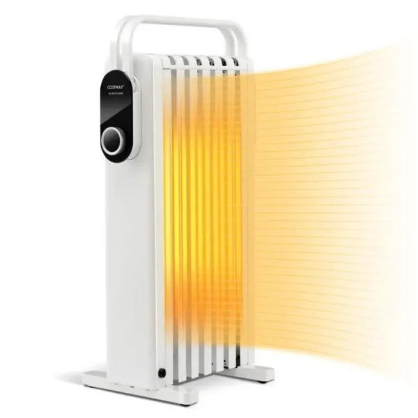 Electric Space Heater, 1500W, D0100XF5CAG - view 3