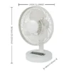 Electric Table Fan, Solar, USB, 5V, Brushless - view 3
