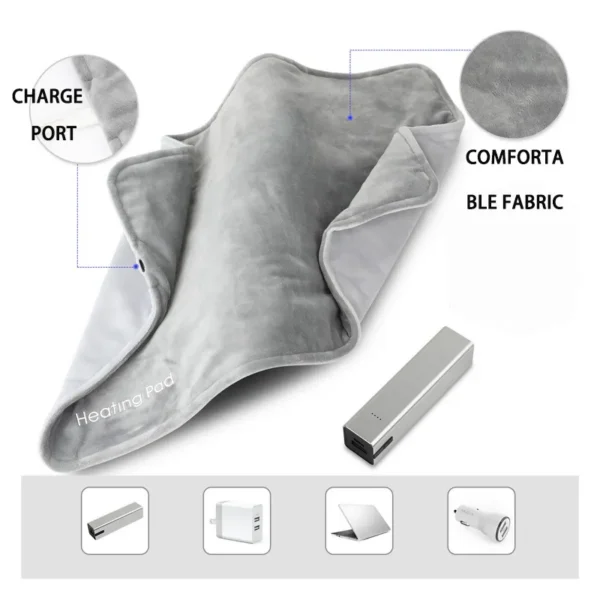 Electric Throw Heating Blanket, 2023New, 5V - view 2