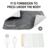 Electric Throw Heating Blanket, 2023New, 5V - view 3