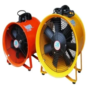 Electric Tube, 200mm, 600mm, Axial, Aluminum