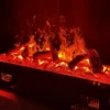Electric Vapor Fireplace, 1m, Stainless, 304, 3D