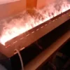 Electric Vapor Fireplace, 1m, Stainless, 304, 3D - view 2