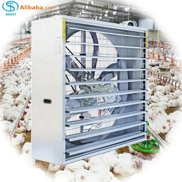 Electric Ventilation Cooling Fan, 380V, Wall - view 6