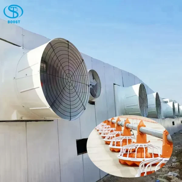 Electric Ventilation Exhaust Fan, Axial, Stainless, Steel - view 6