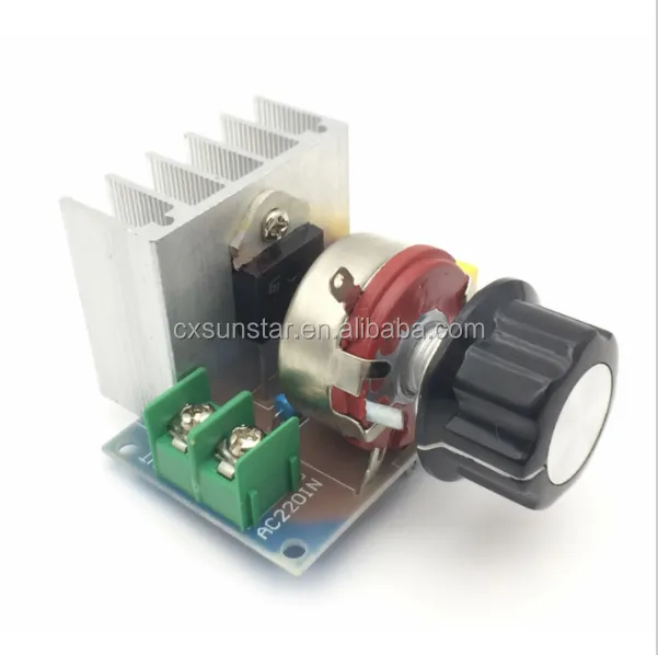 Electric Voltage Speed Controller, LM2596, 220V, 4000W, SCR - view 2