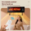 Electric Wall Heater, 2000W, PTC, 3D - view 2