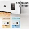 Electric Wall-mounted Fan, 1800W, 1800 W, Metal - view 5
