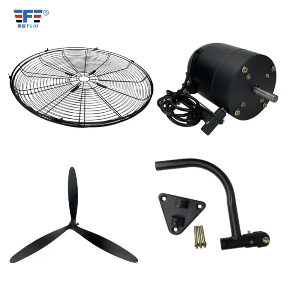 Electric Wall Mounted Fan, Metal - view 6