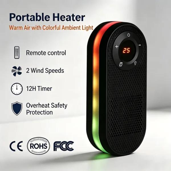 Electric Warmer, Wall, PTC - view 2
