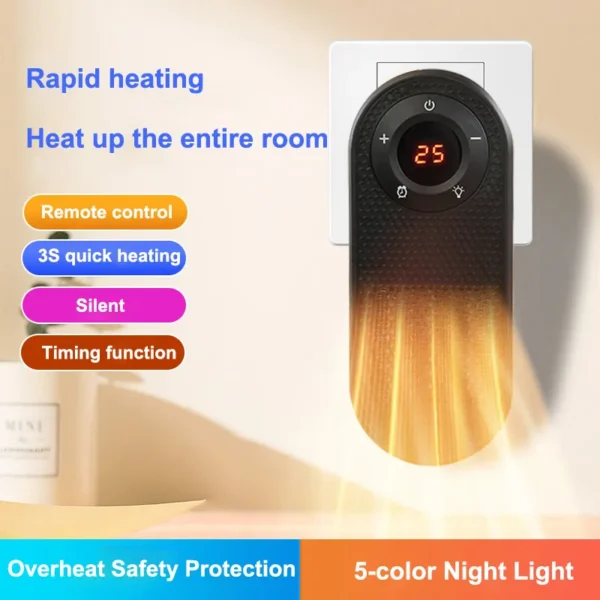 Electric Warmer, Wall, PTC - view 4