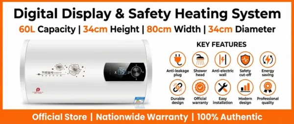 Electric Water Heater, 40L, 2000W - view 4