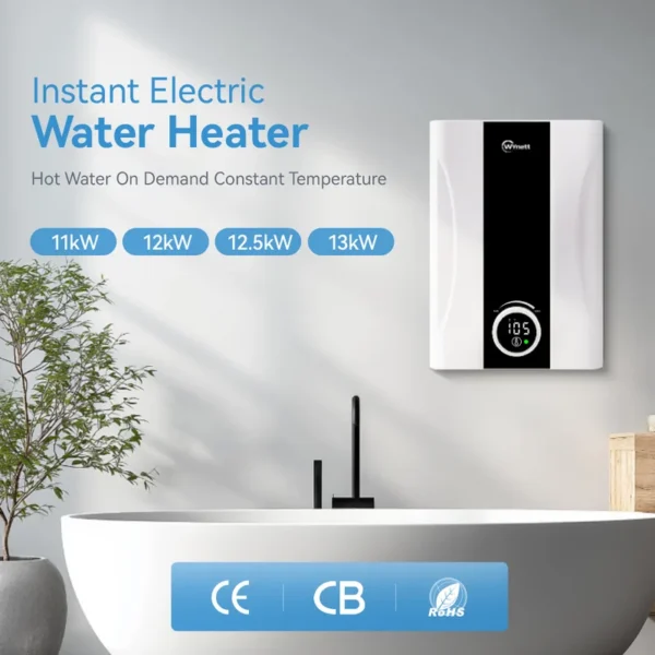 Electric Water Heater, 8kW, 240V, 60Hz, ETL - view 2