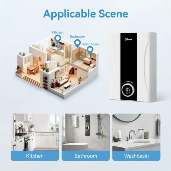 Electric Water Heater, 8kW, 240V, 60Hz, ETL - view 5