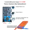 Electric Water Heater, LED, Aluminum - view 4
