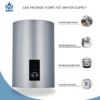 Electric Water Heater, Stainless, Steel, 50L - view 2
