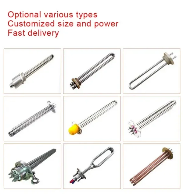 Electric Water Immersion Heater, XMDR, 220V, 380V, 3kw - view 2