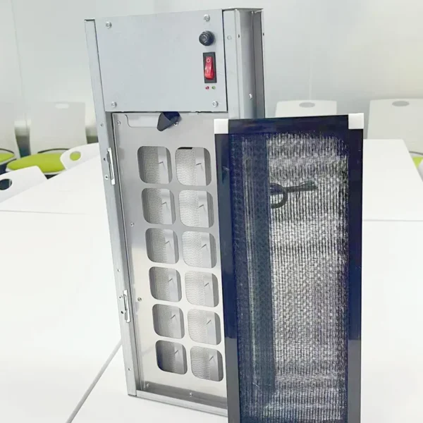 Electronic Air Dust Purifier, Stainless steel - view 2
