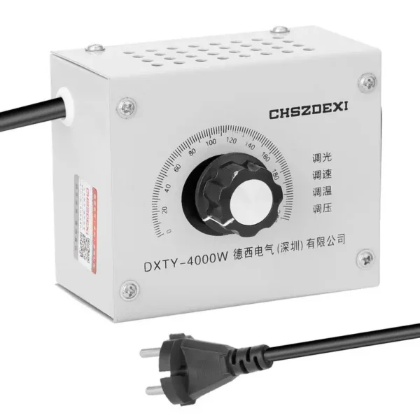 Electronic Voltage Regulator Motor, 4000W, SCR, 220V - view 3